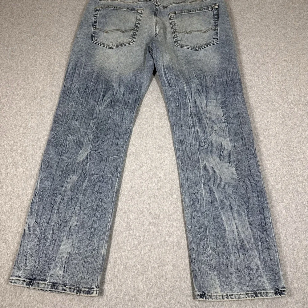 American Eagle‎ Extreme Flex Original Straight Men's 34x30 Light Wash Great fade